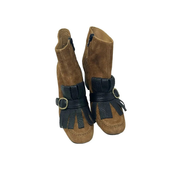 Roberto Festa Gianna Boot Tobacco‎ Suede Size 36 / US 6 - Picture 2 of 10